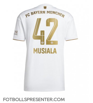 Bayern Munich Jamal Musiala #42 Borta Matchtröja 2022-23 Kortärmad
